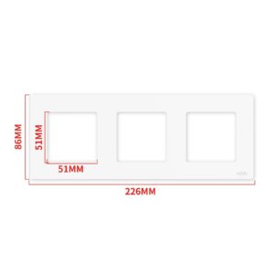 MOES Star Ring Wall Switch Replacement Faceplate Panel