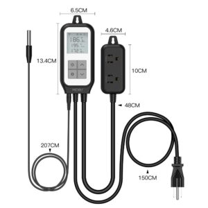 MOES WiFi Digital Temperature Controller Thermostat Outlet Plug