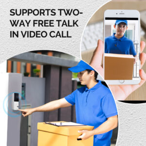 MOES Smart WiFi Video Doorbell Camera Wireless Intercom EU Version