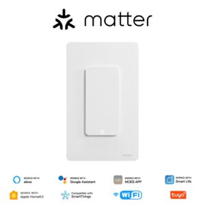 MOES WS-B-US Matter WiFi Smart Light Button Switch