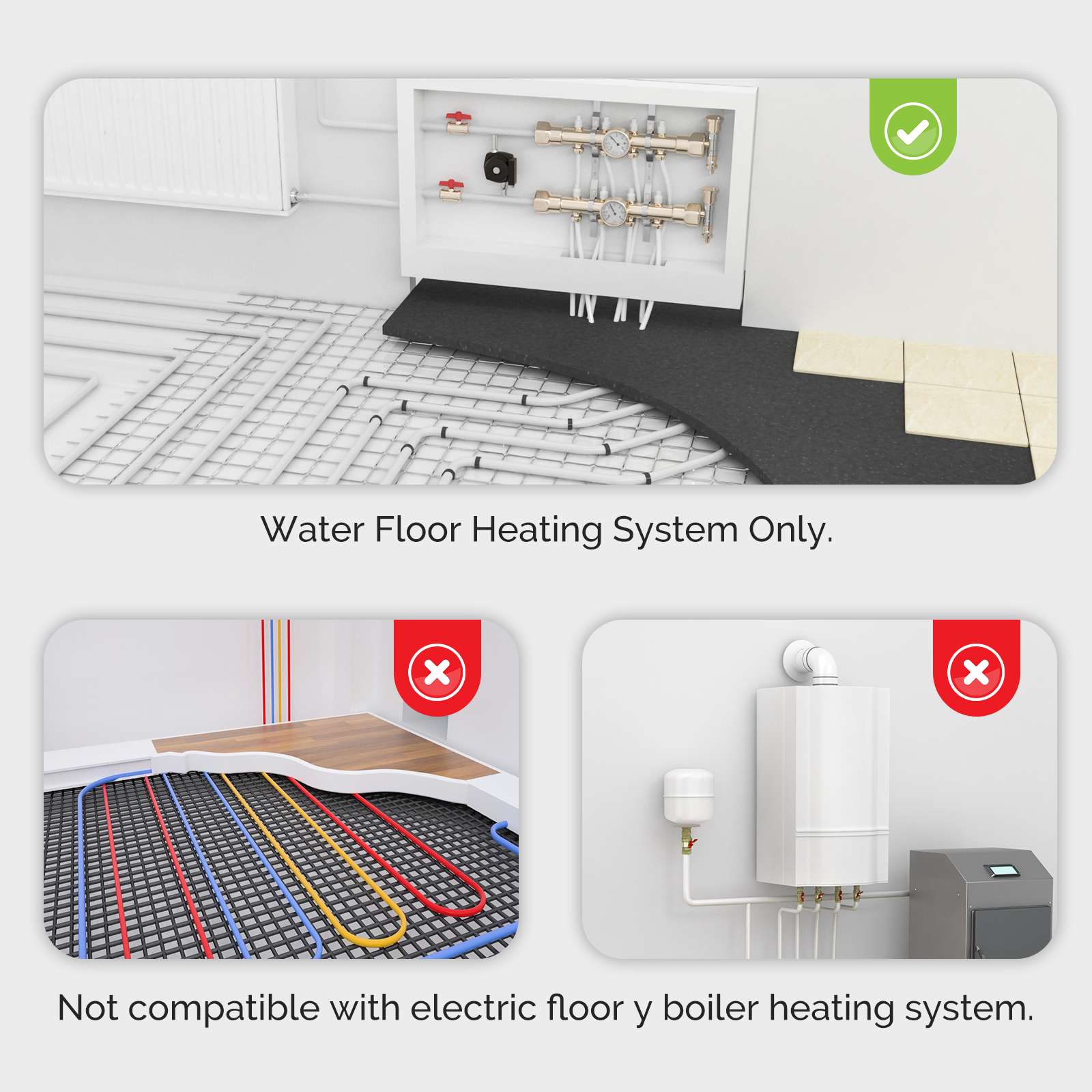 MOES WiFi Smart Floor Heating Thermostat Controller
