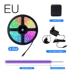 MOES Smart WiFi Ambient Lighting TV Backlight 4K HDMI 2.0 Sync Box LED Strip