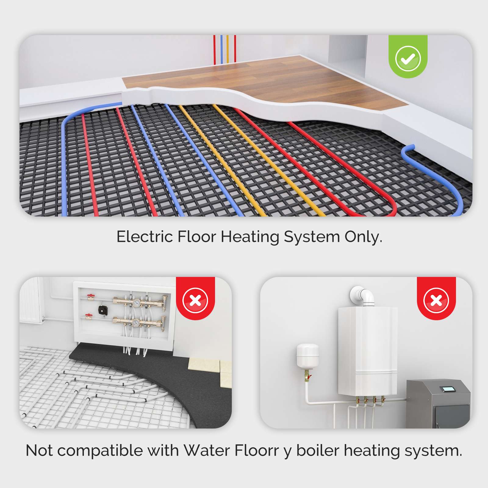 MOES WiFi Smart Floor Heating Thermostat Controller