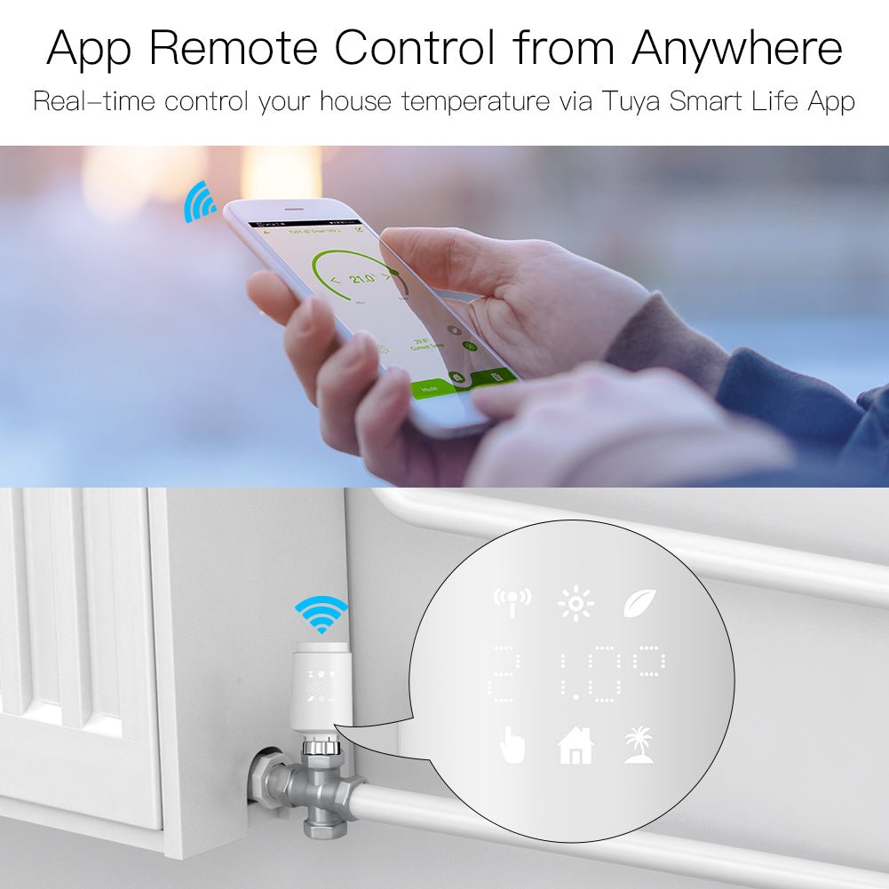 MOES Zigbee Smart Thermostat Radiator Valve