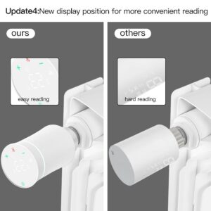 MOES ZigBee Smart Thermostatic Radiator Valve BRT-100