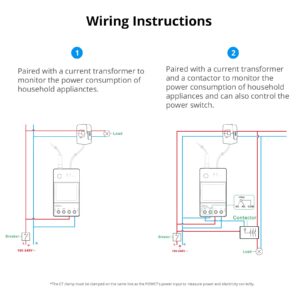 SONOFF POW Ring Smart Power Meter POWCT