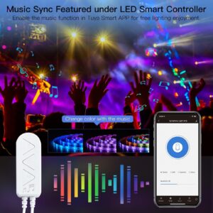 MOES WiFi Smart RGB 5050 LED Light Strip with Remote (5 m)