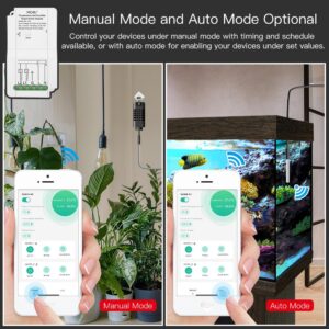 MOES MS-103 WiFi Smart Temperature and Humidity Switch Module