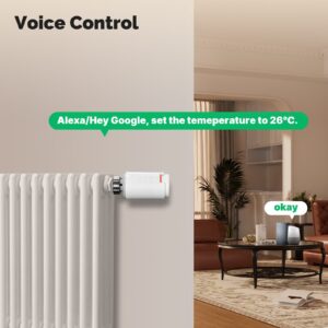 MOES ZigBee Smart Thermostatic Radiator Valve TRV Controller