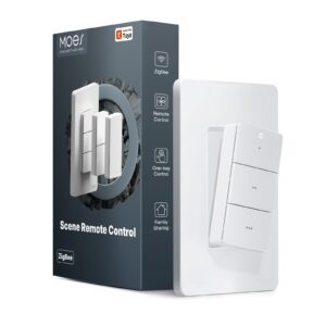MOES Zigbee Wireless 3-Gang Scene Switch Remote ZT-YK01