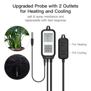 MOES WiFi Digital Temperature Controller Thermostat Outlet Plug