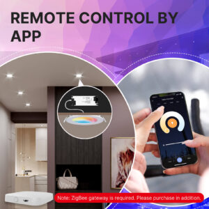 MOES ZigBee Tuya Dimming Spot Lamp 6W RGB Smart Downlight