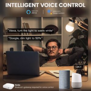 MOES Smart Bluetooth LED Bulb 9W E27 Dimmable