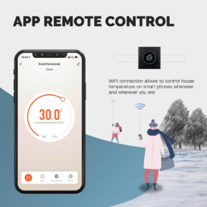 MOES WiFi Smart Home Heating Knob Thermostat Temperature Controller