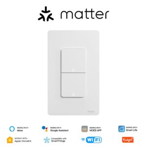MOES WS-B-US Matter WiFi Smart Light Button Switch