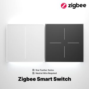 MOES Star Feather ZigBee Smart Wall Switch