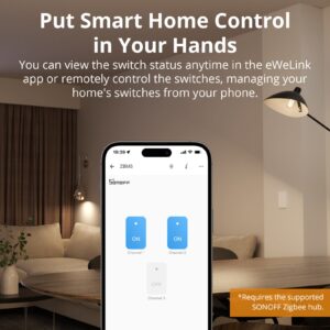 SONOFF SwitchMan ZBM5 Zigbee Smart Wall Switch