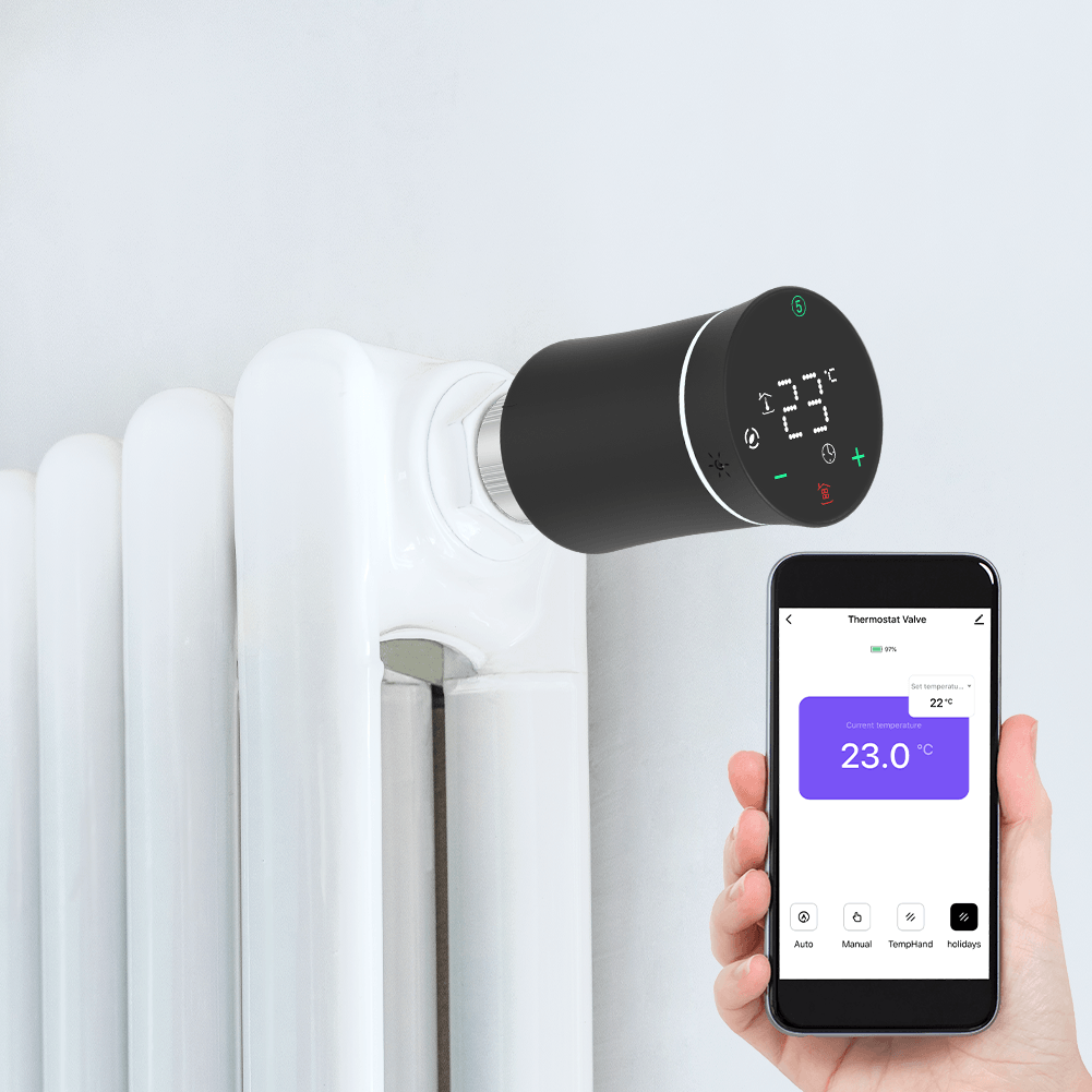 MOES ZigBee Smart Thermostatic Radiator Valve BRT-100