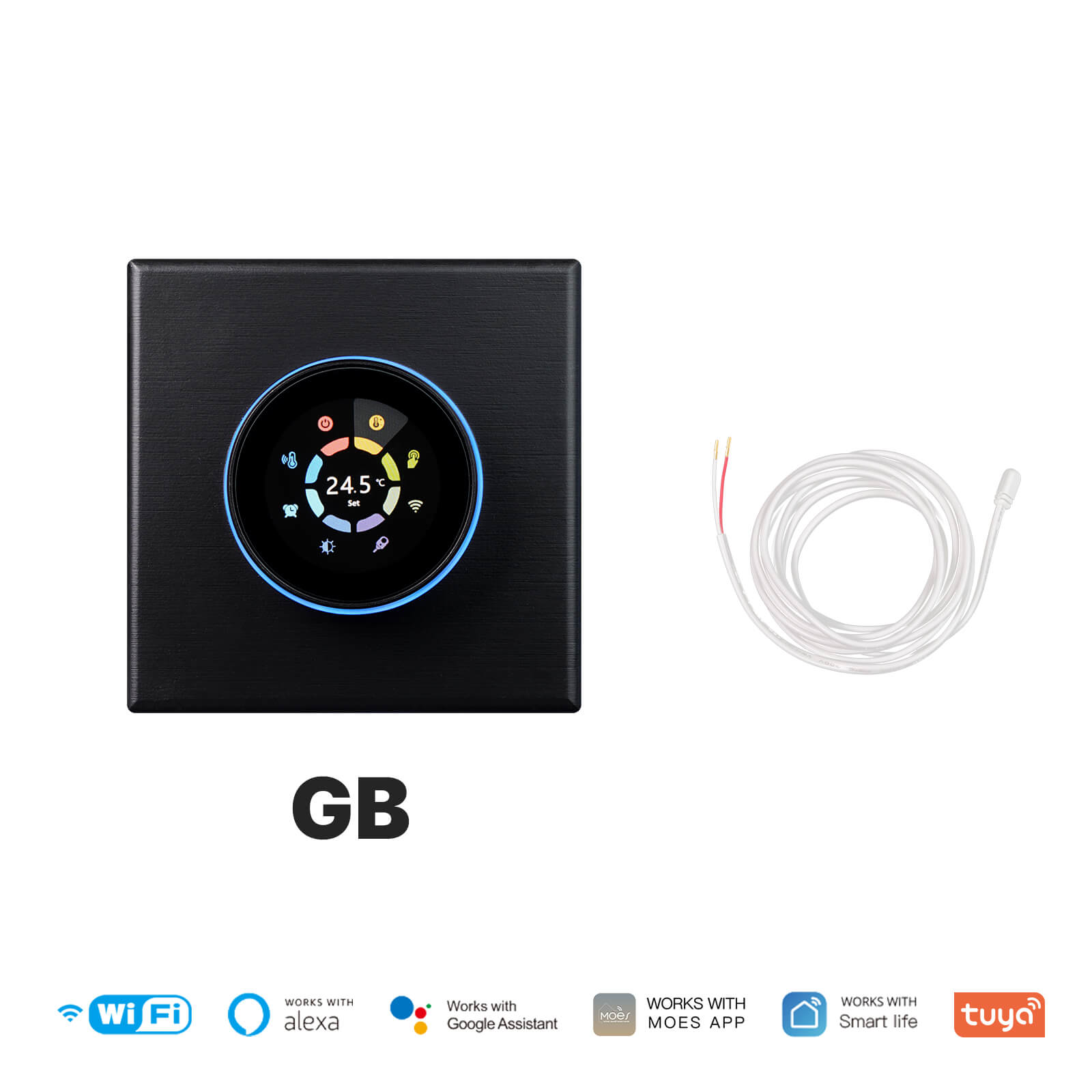 MOES WiFi Smart Home Heating Knob Thermostat Temperature Controller