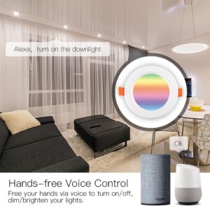 MOES WiFi Smart LED Dimmable RGB Downlight 7W