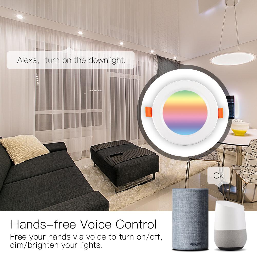 MOES WiFi Smart LED Dimmable RGB Downlight 7W