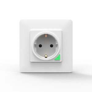 MOES WiFi Smart Light Wall Switch Socket Outlet Push Button EU Version