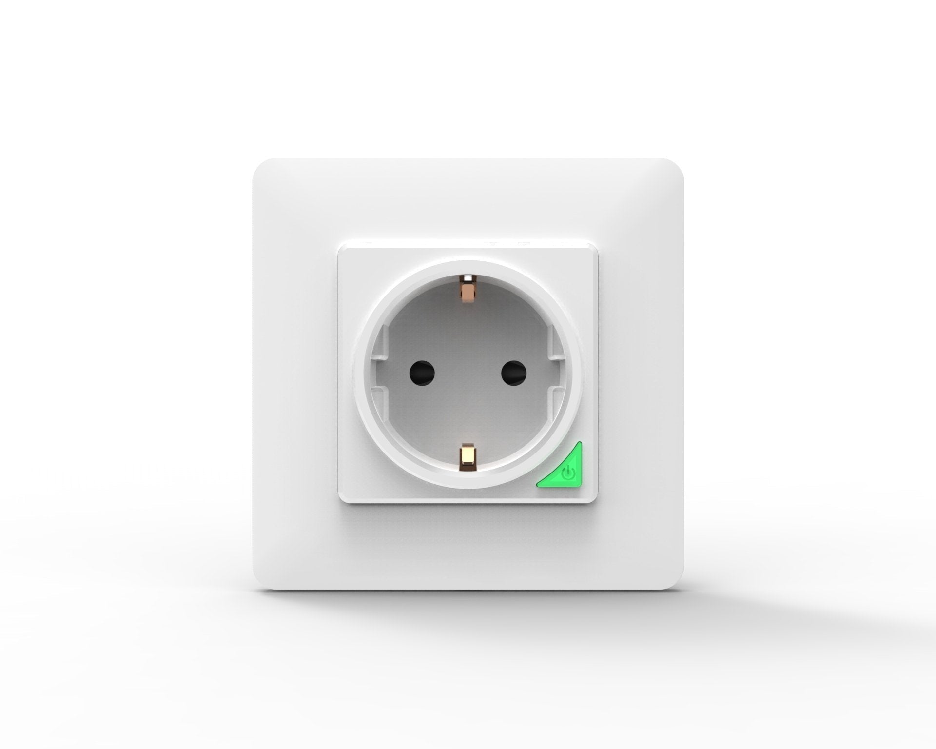 MOES WiFi Smart Light Wall Switch Socket Outlet Push Button EU Version