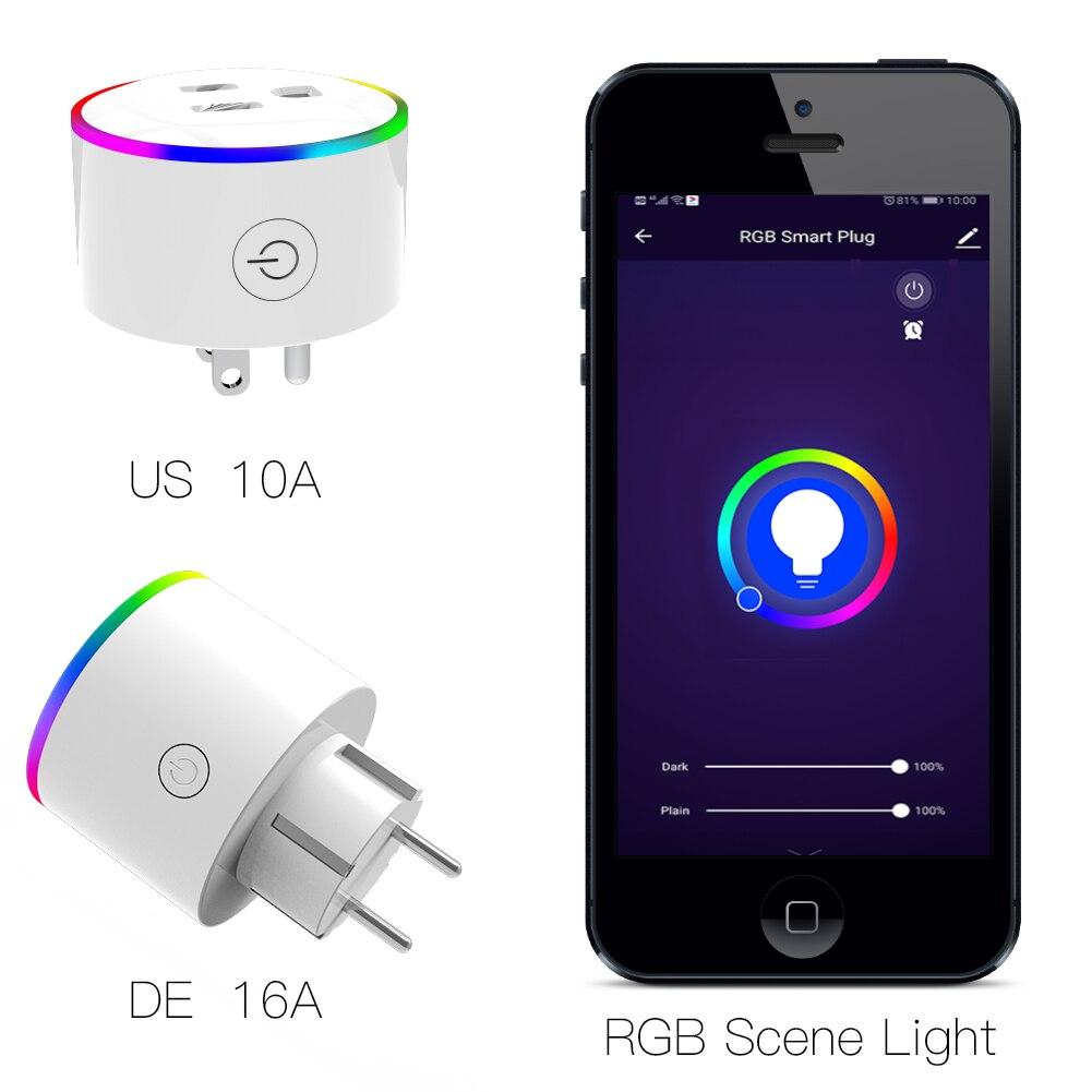 MOES WiFi Smart Plug Outlet Wireless Power Socket
