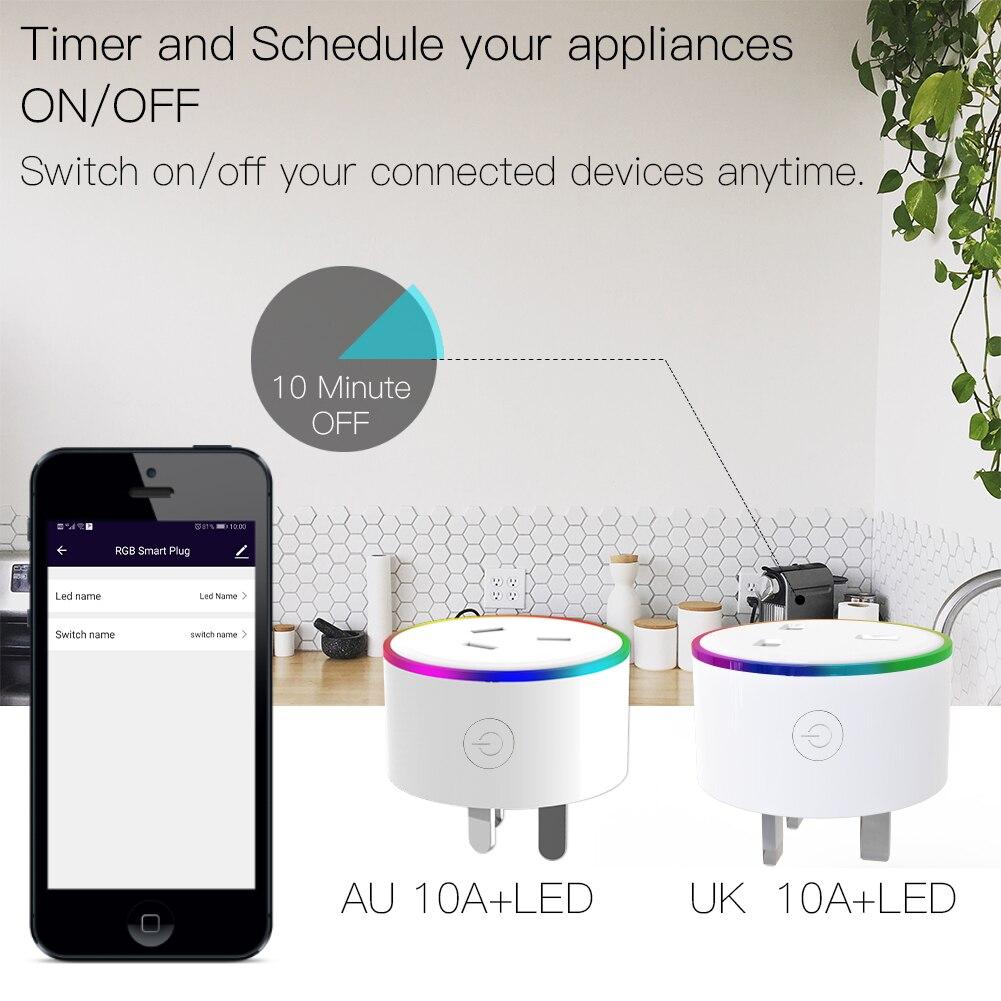 MOES WiFi Smart Plug Outlet Wireless Power Socket