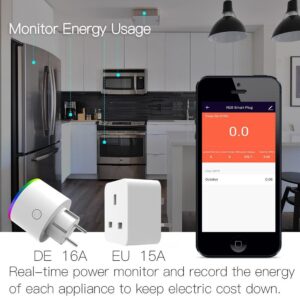 MOES WiFi Smart Plug Outlet Wireless Power Socket