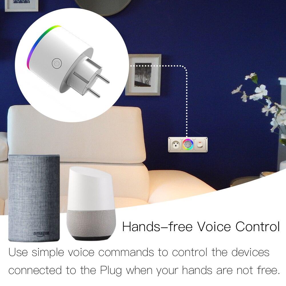 MOES WiFi Smart Plug Outlet Wireless Power Socket