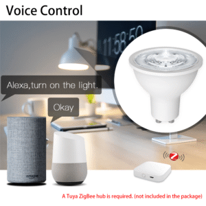 MOES Zigbee GU10 Smart LED Light Bulb RGBCCT 5W