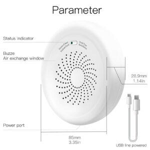 MOES ZigBee Smart Gas Leakage Detector Sensor